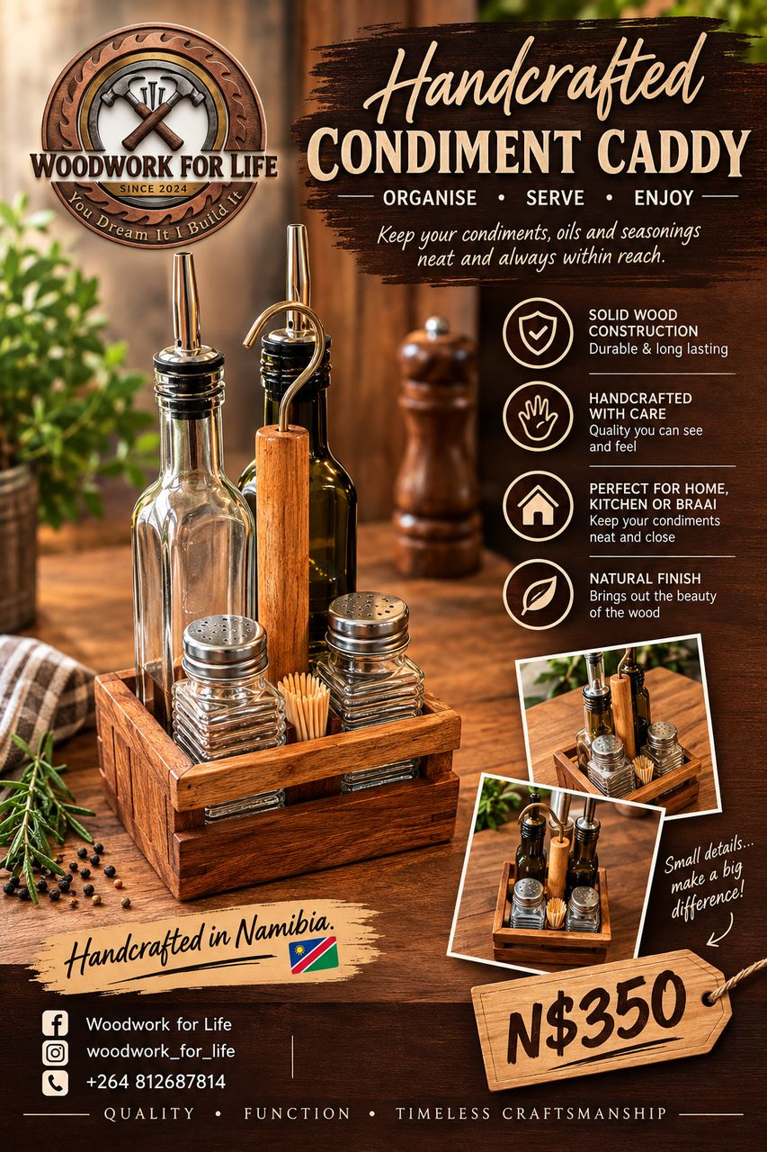 Condiment Caddy Set