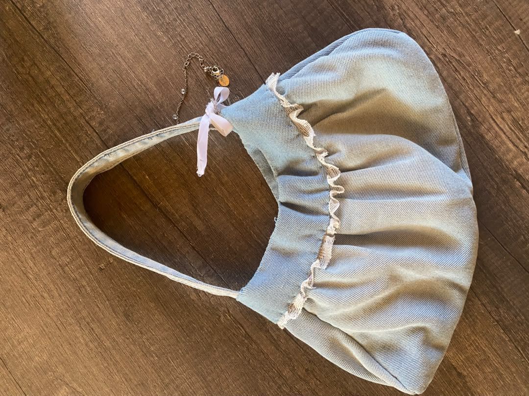 Softcore denim handbag