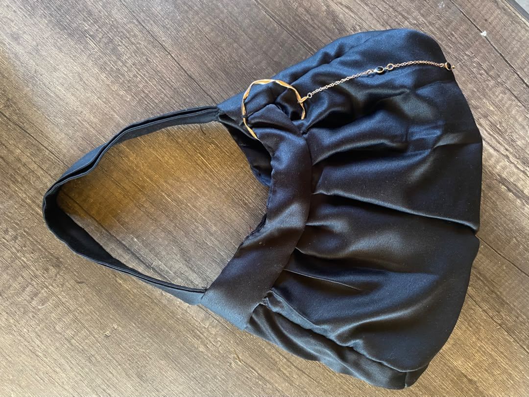 Black chic handbag