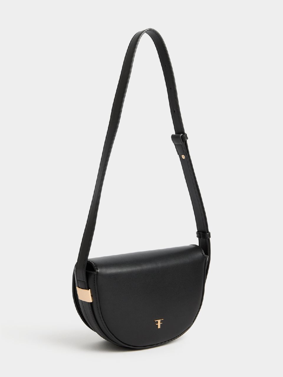 Asymmetrical saddle bag
